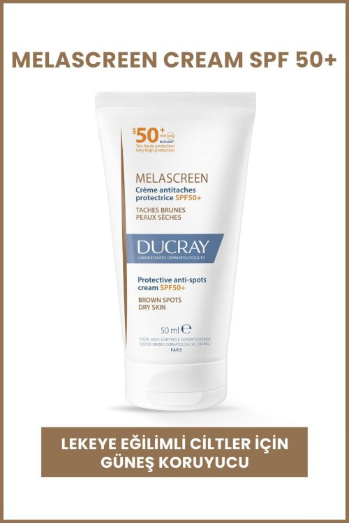کرم ضد آفتاب بی رنگ لک های قهوه ای پوست خشک Ducray دوکری 50ml