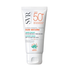 کرم ضد آفتاب مینرال تینت پوست خشک و خیلی خشک SVR SPF50 اس وی آر 50ml