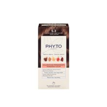 رنگ مو فیتو Phyto قهوه ای طلایی روشن 5.3 بدون آمونیاک Light Golden Brown