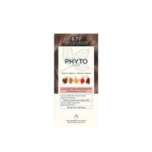رنگ مو بدون آمونیاک فیتو phyto شماره 6.77 قهوه ای روشن