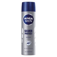 اسپری دئودورانت ضد تعریق بدن مردانه نیوآ مدل سیلور پروتکت Silver Protect حجم 150ml